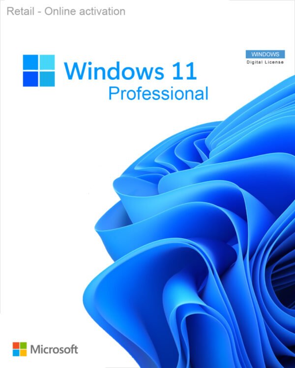 Windows 11 Professional CD Key - Digital Download - Genuine License Key